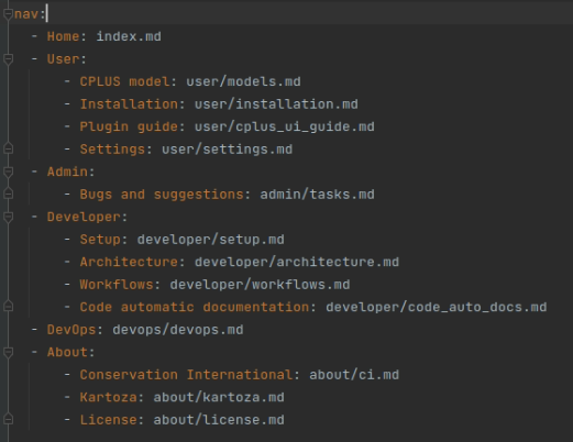 mkdocs nav example