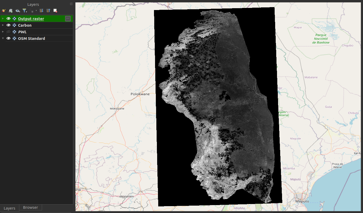 QGIS unknown crs