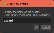 Set Profile Name