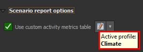 Show Active Profile